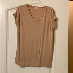 Light pink/cream Piko top